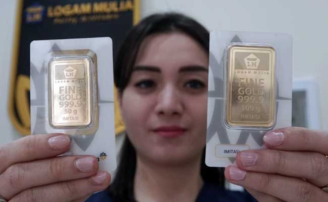 Harga Emas Hari Ini, Turun Rp5.000