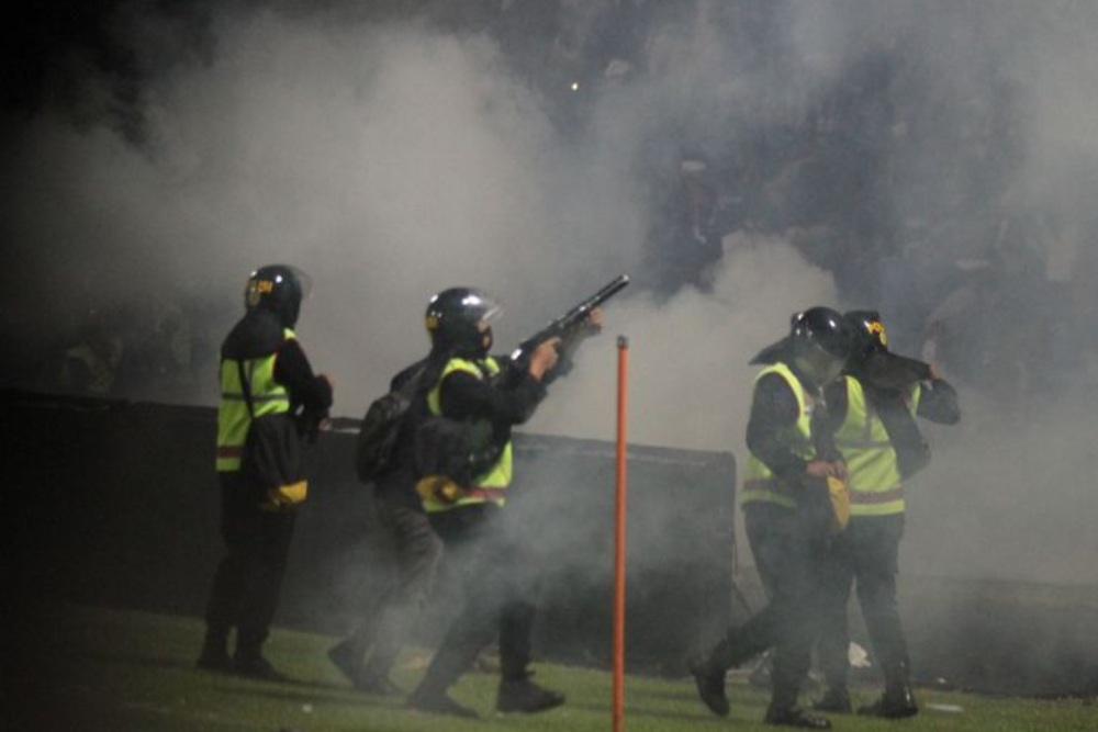Ratusan Jadi Korban di Stadion Kanjuruhan, KNPI: Tindakan Represif Polisi Harus Dievaluasi