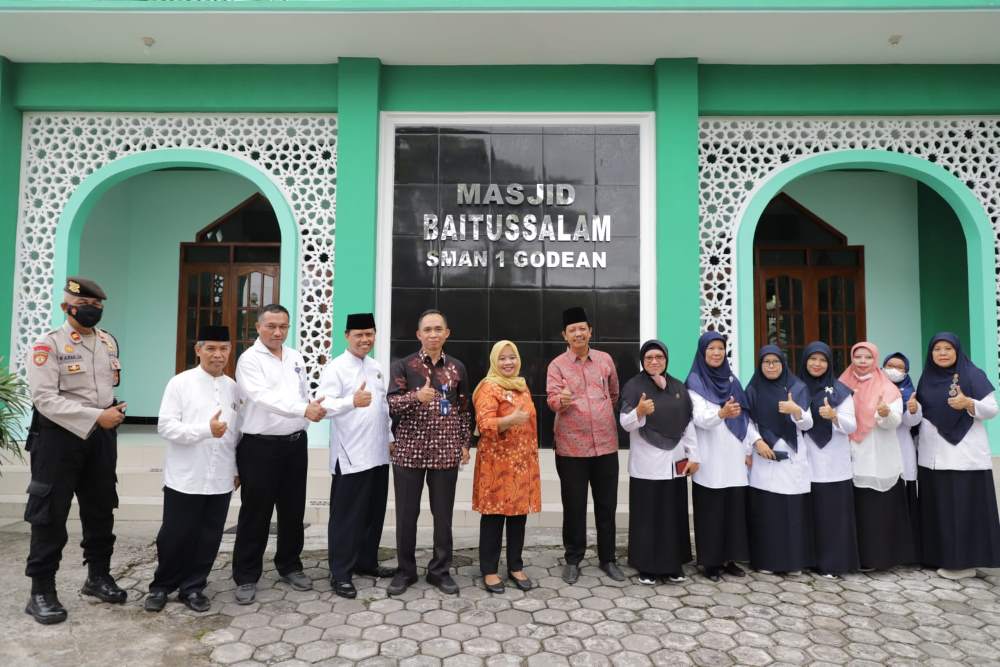 SMAN 1 Godean Miliki Masjid dengan Laboratorium Pendidikan Agama Islam