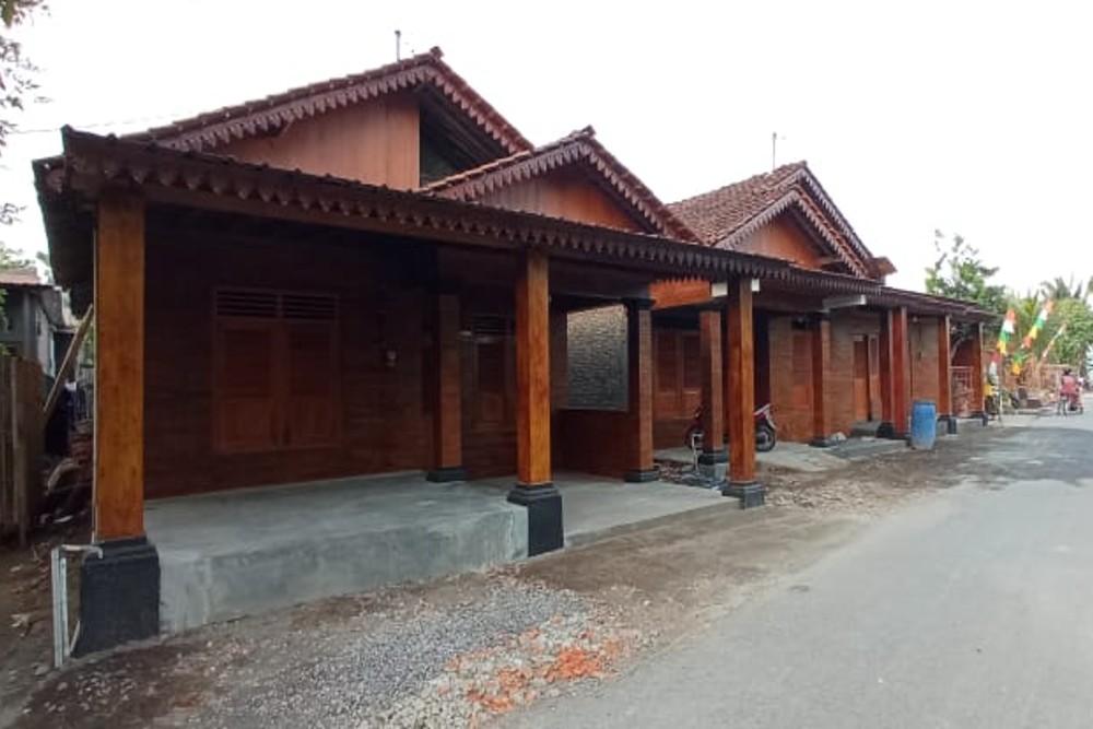 Rumah Warga Sekitar Situs Dibangun dengan Arsitektur Gaya Jogja