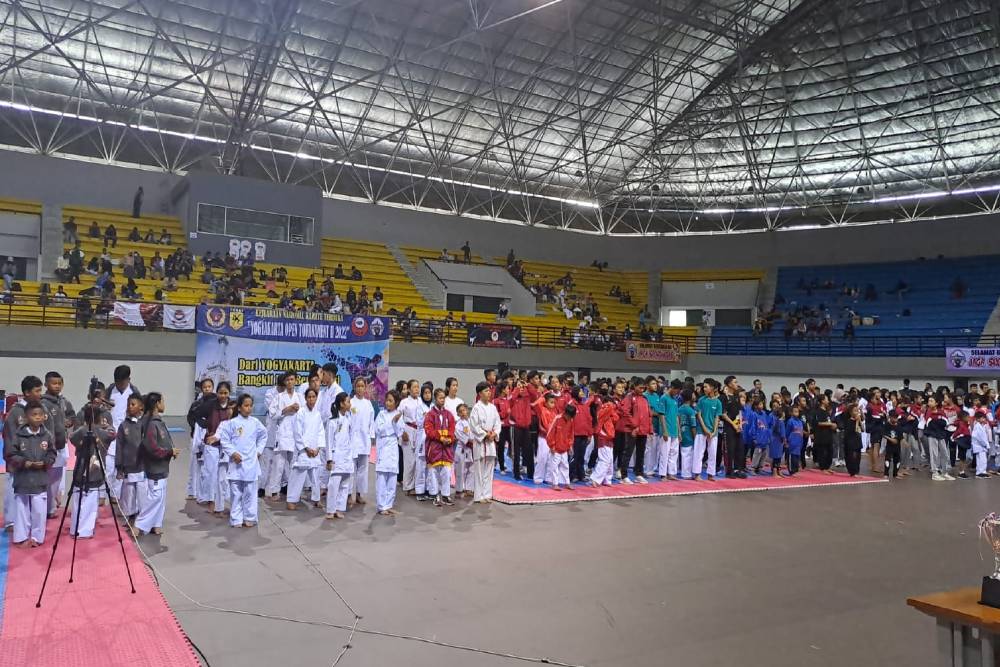 1.600 Karateka Bertanding di Kejurnas Open Tournament II GOR Amongrogo