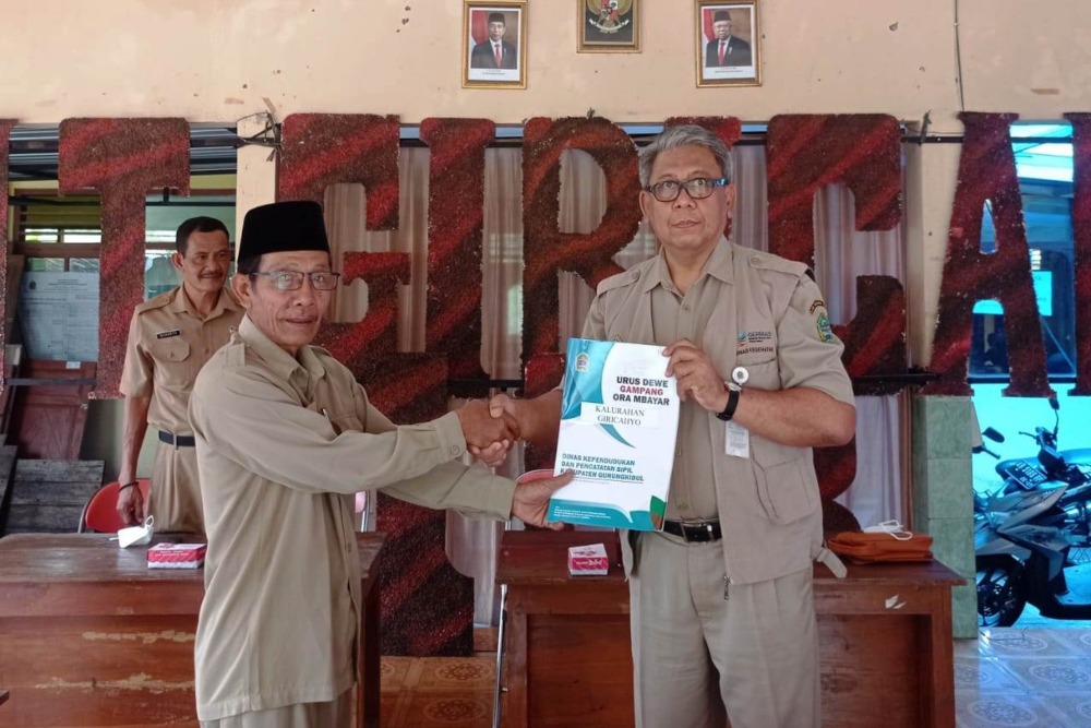 Asyik! Kini 72 Kalurahan di Gunungkidul Bisa Layani Dokumen Adminduk