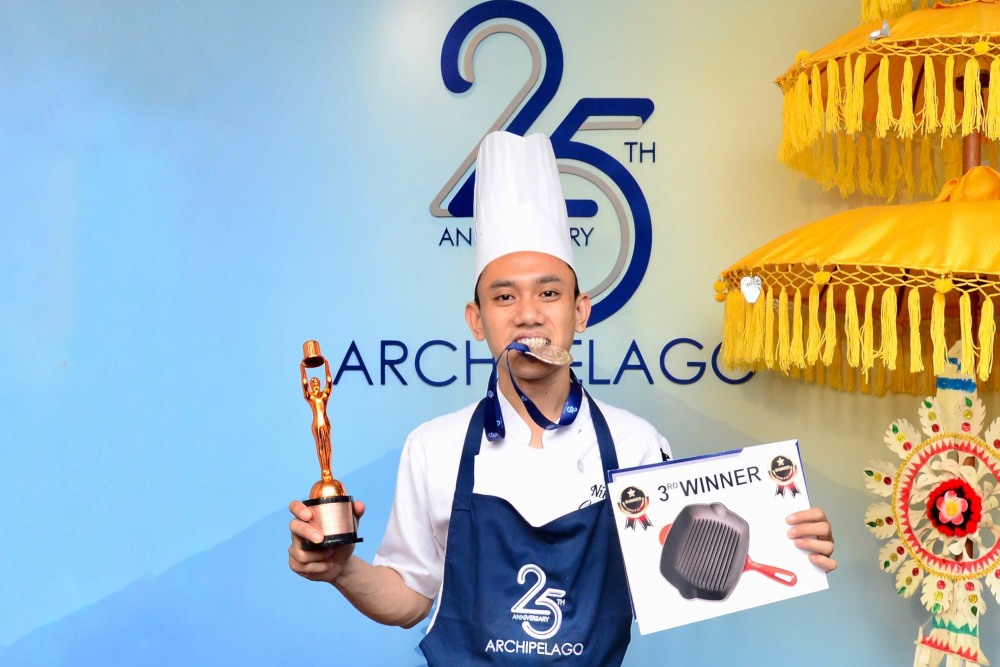 Sajikan Rijsttafel Merapi, Hotel Harper Juara di Archipelago Young Chef Challenge 2022