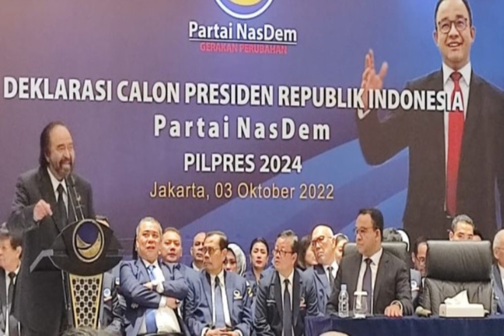 Nasdem Sebut Seharusnya PDIP Senang Anies Jadi Capres