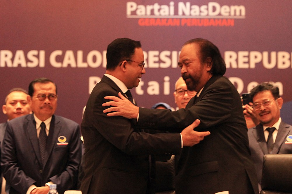 Surya Paloh Bingung, NasDem Dukung Anies Baswedan kok Dibilang Kadrun?