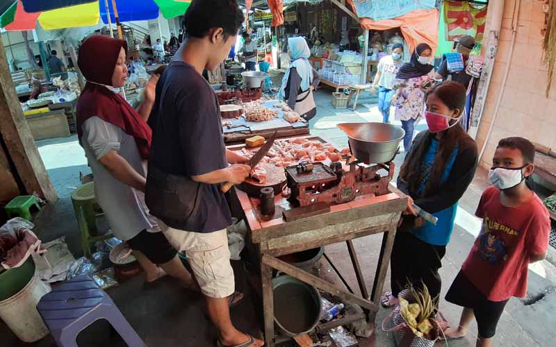 Pedagang Pasar di Bantul: Harga Bahan Pokok Sudah Naik sejak Sepekan Lalu