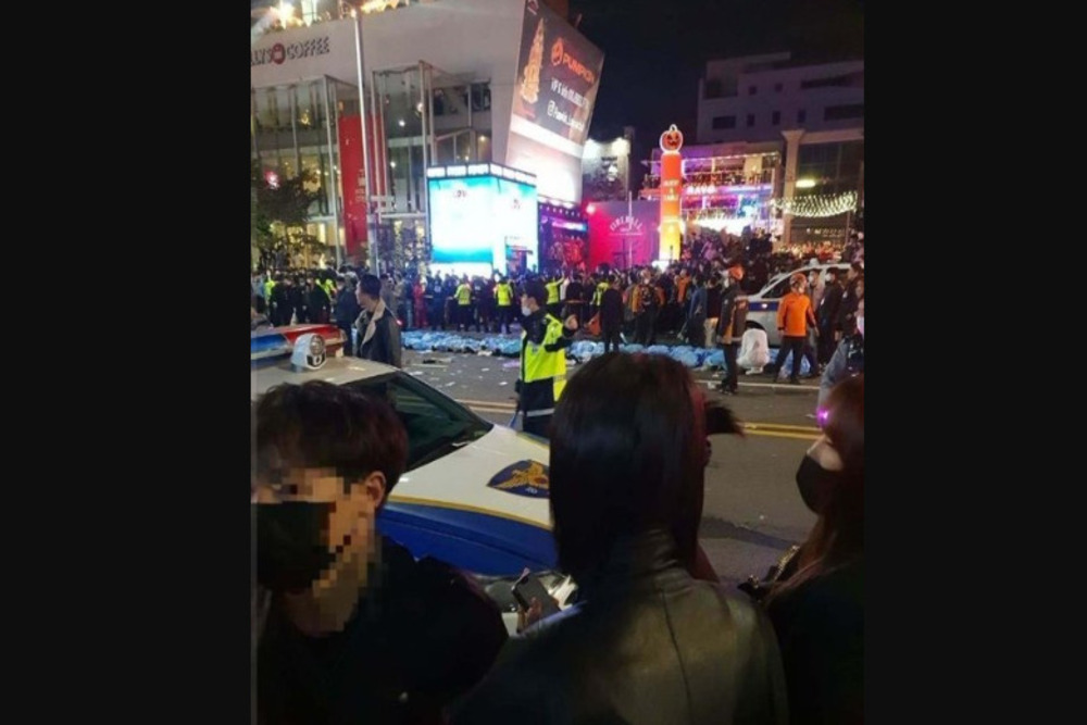 Halloween Berujung Tragedi di Itaewon Korea Selatan, 146 Orang Tewas
