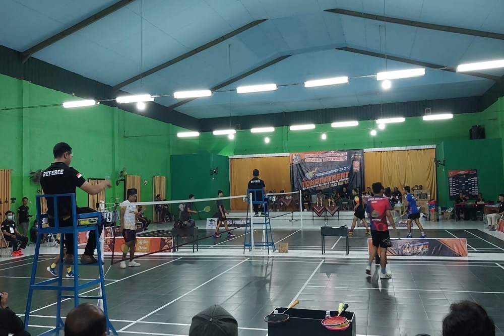 Turnamen Badminton di Purbayan Sukoharjo Libatkan Peserta Se-Jateng