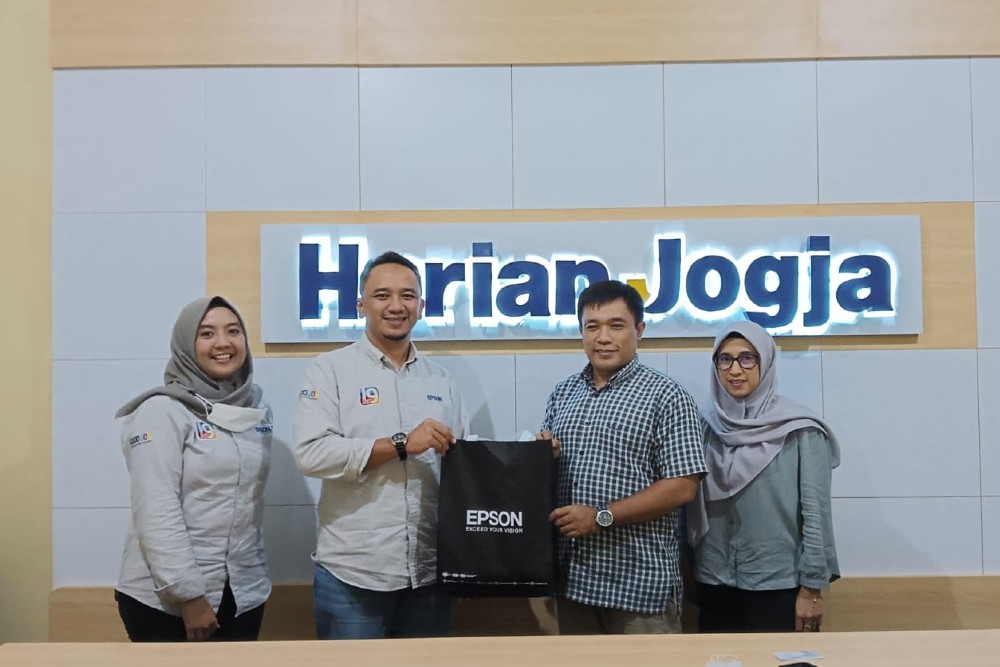 Jalin Kerja Sama, Epson Indonesia Kunjungi Harian Jogja