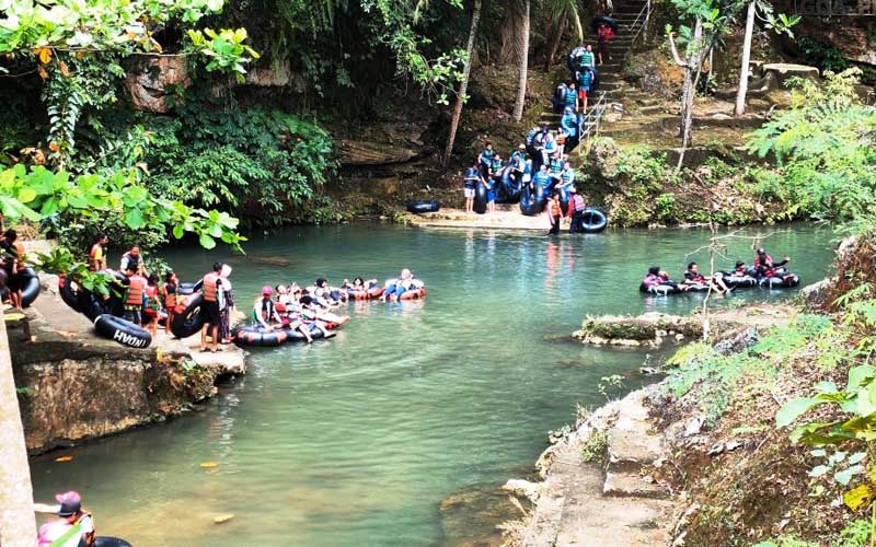 Genjot Angka Kunjungan Wisatawan, Pemandu Wisata Outbond di Pindul Digembleng