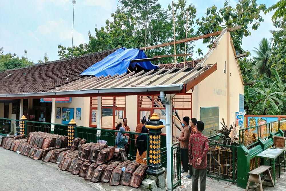 Usai Alami Atap Ambruk, Gedung MIM Blembem Bakal Diperbaiki Menyeluruh