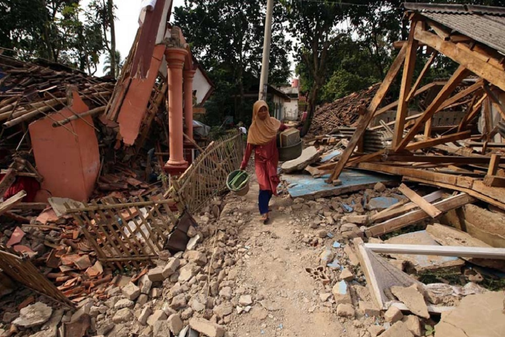 Bangun Lagi Rumah Korban Gempa, Menteri PUPR Klaim 5 Hari Bisa Selesai