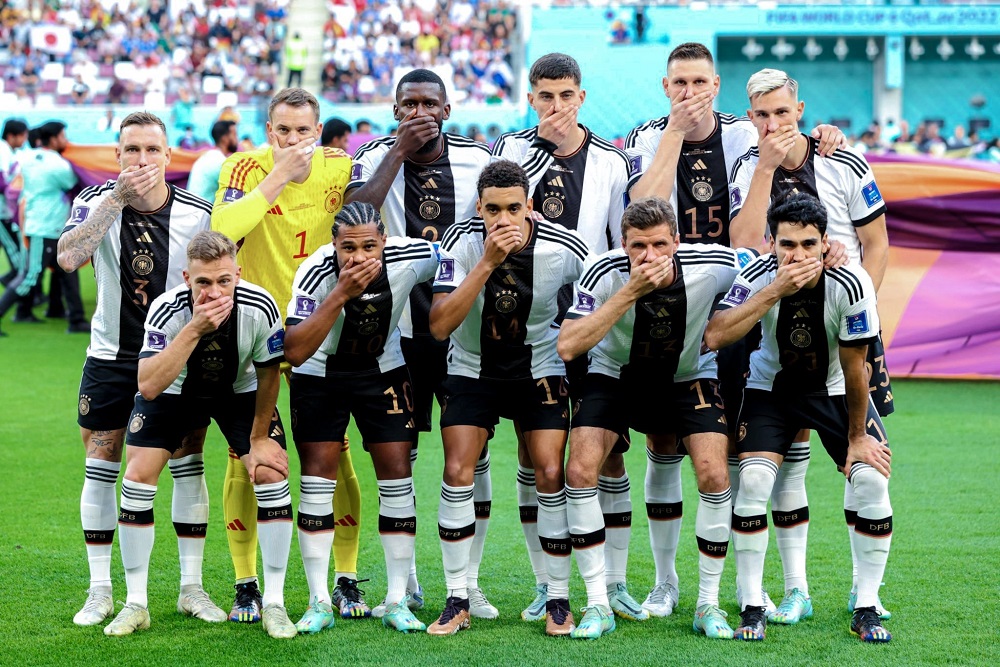 Semua Pemain Jerman Tutup Mulut Saat Foto Tim di Piala Dunia 2022, Ini Alasannya
