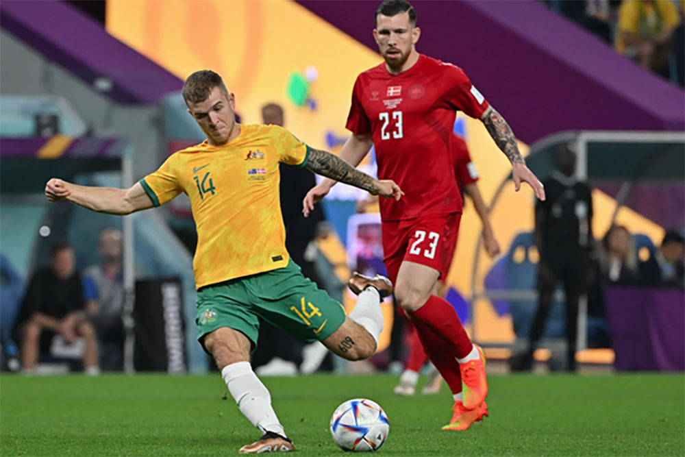 Australia vs Denmark: Skor 0-0 di Babak Pertama