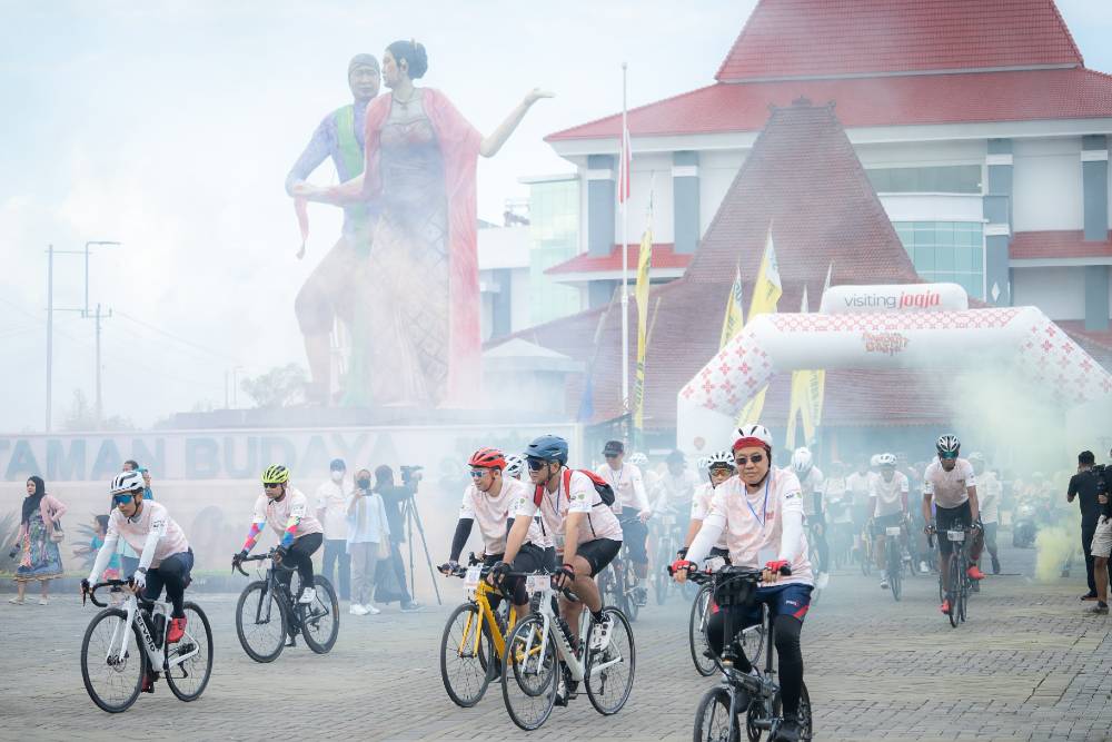 Event Mlaku Gasik Dinpar DIY Coba Kembangkan Wisata Olahraga di Gunungkidul