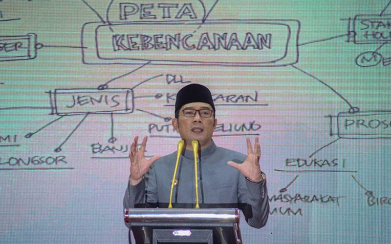 Datangi Lokasi Bom Bunuh Diri Bandung, Ridwan Kamil Minta Warga Tenang
