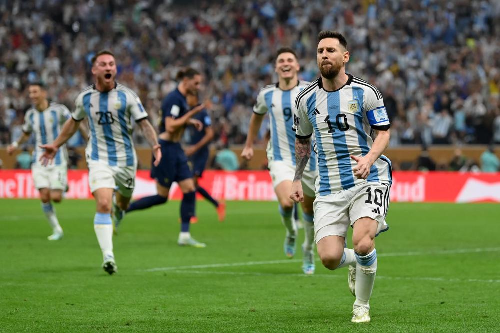 Hasil Argentina vs Prancis: Gol Messi dan Di Maria Bawa Tim Tanggo Unggul di Babak Pertama