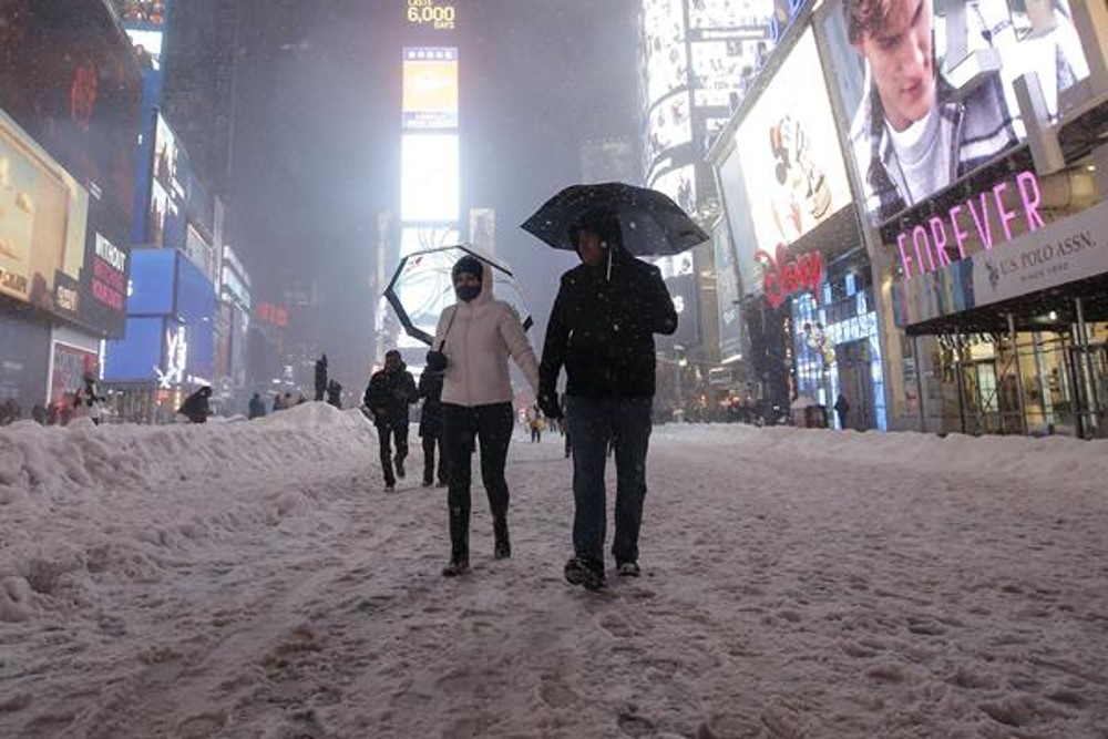 12 Orang Tewas Akibat Badai Salju Ekstrem di Amerika Serikat