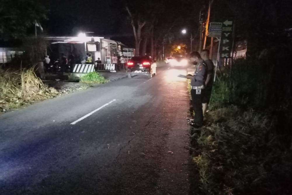 Dua Motor Tabrakan di Jalan Turi Sleman, Satu Pengendara Meninggal