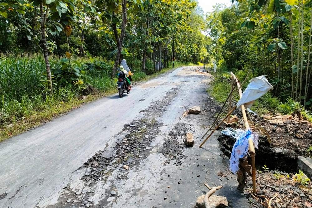 Jalan di Gunungkidul Setara Wonosari Jakarta PP, Butuh Rp600 Miliar untuk Bikin Mulus