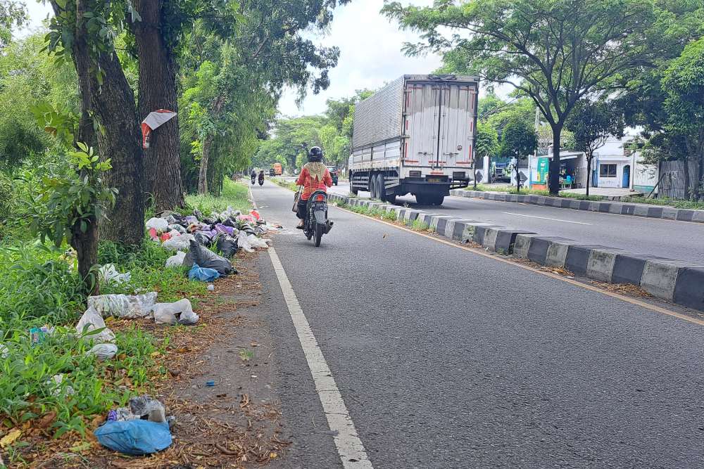 Sampah di Ring Road Timur Jadi Masalah Jelang ATF, Pemkab Bantul Siap Lakukan OTT