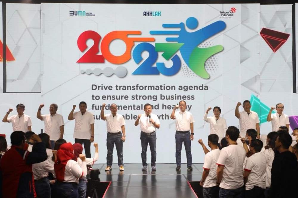 TelkomClick 2023: Kesiapan Kerja Karyawan dalam Sukseskan Strategi Five Bold Moves di Tahun 2023