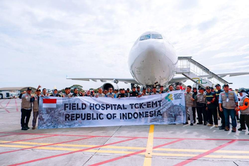 Garuda Indonesia Operasikan Penerbangan Kemanusiaan ke Turki