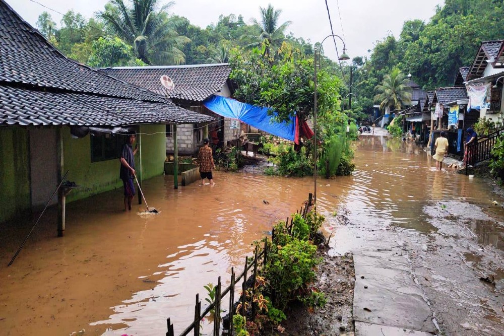 Hujan Deras, Lima Dusun di Gunungkidul Dikepung Banjir