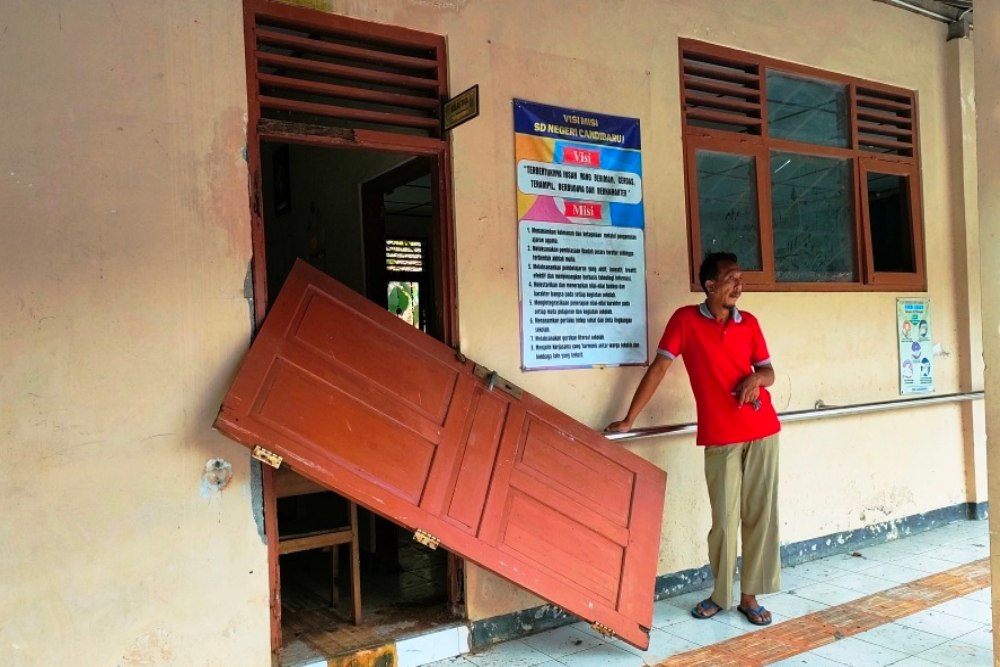 Dinas Pendidikan Alokasikan Rp675 Juta untuk Perbaikan SDN Candi Baru 1