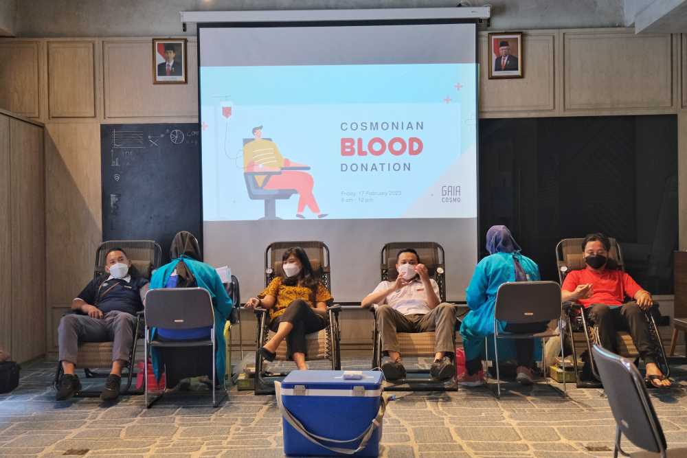 Peduli Sesama, GAIA Cosmo Hotel Yogyakarta Gelar Cosmonian Blood Donation