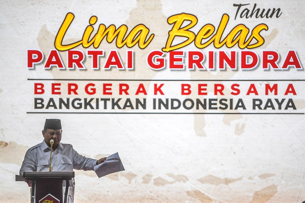 Gerindra Ajak Semua Parpol Dukung Prabowo Jadi Presiden