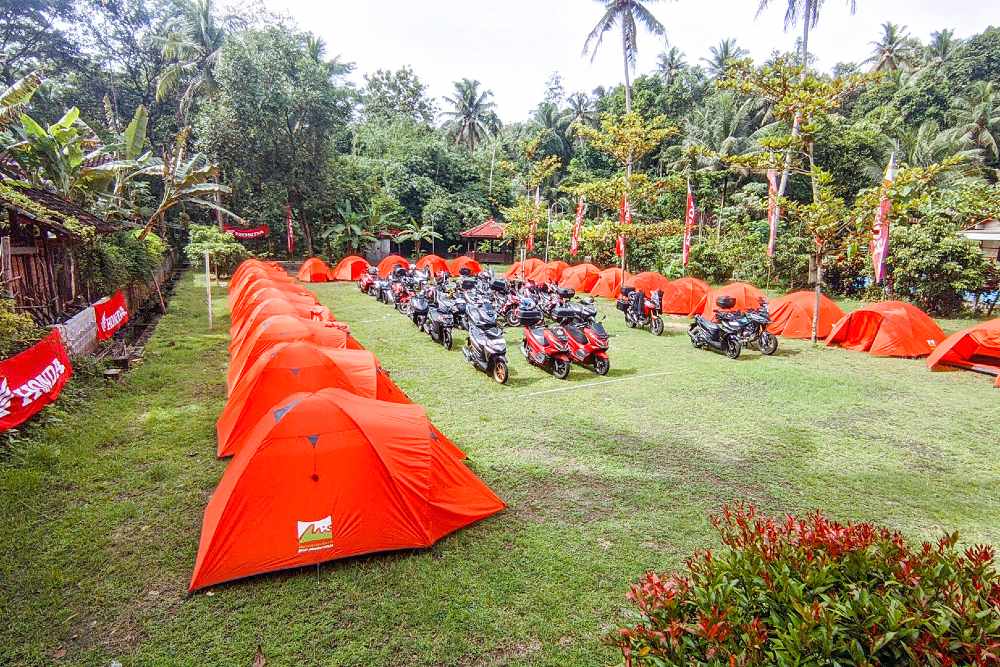 Bikers Adventure Camp Yogyakarta Satukan Belasan Komunitas Motor Honda