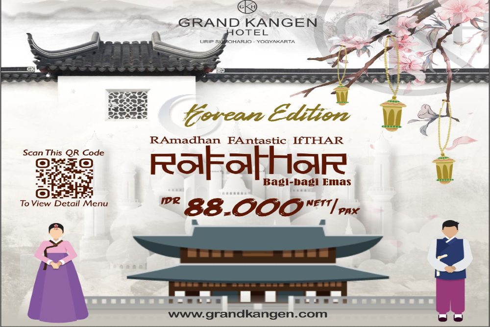 Intip Promo Spesial Ramadan Grand Kangen Hotel Urip Sumoharjo Jogja