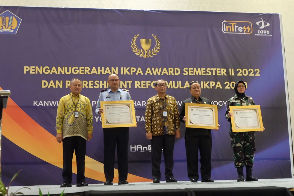 Kanwil DJPb DIY Selenggarakan IKPA Award Semester II Tahun 2022