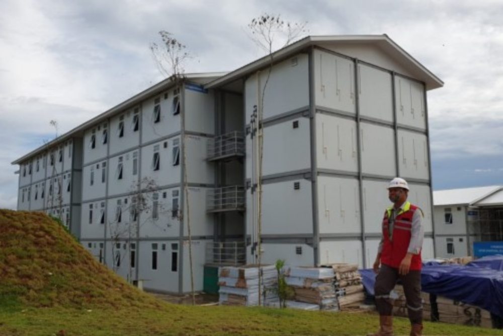 Hunian Pekerja Jadi Konstruksi Pertama Dibangun di IKN Nusantara