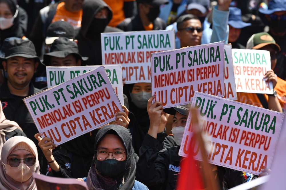 Catat! Ini Kerugian Buruh Jika UU Cipta Kerja Diberlakukan