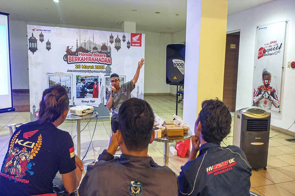 Kolaborasi Astra Motor & Komunitas Honda Yogyakarta  Berkah Ramadan Buka Rangkaian Agenda Komunitas di Bulan Suci