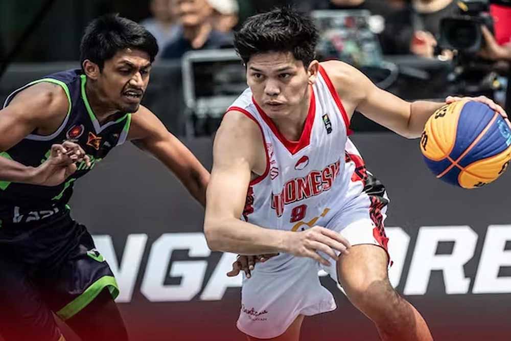 FIBA 3X3 Asia Cup 2023: Sukses Adaptasi, Timnas 3X3 Putra Bekuk Sri Lanka di Pertandingan Pembuka