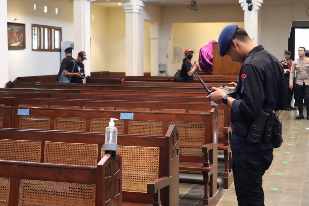 Paskah, Gereja di Jogja Dijaga 580 Polisi