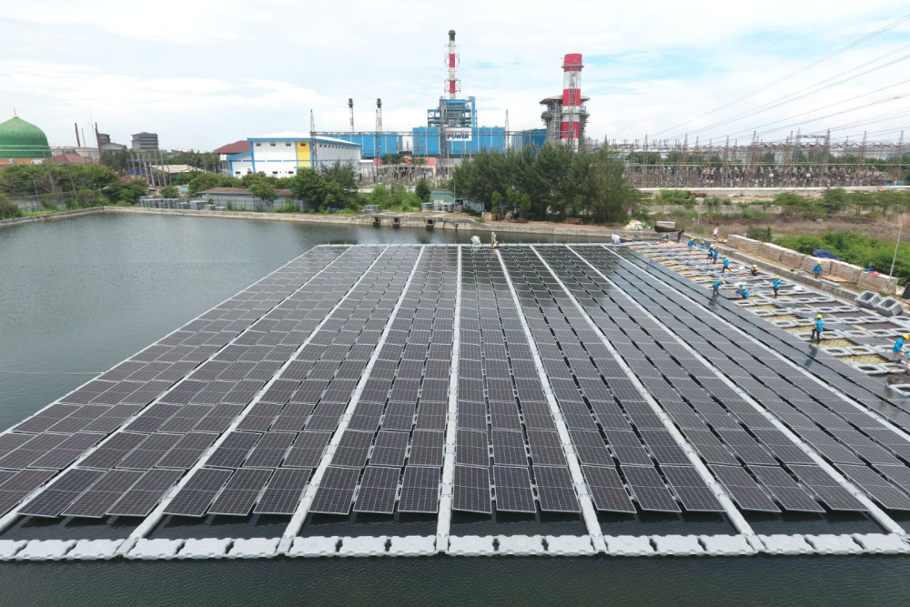 Indonesia Kini Punya PLTS Apung Terbesar untuk Bauran Energi