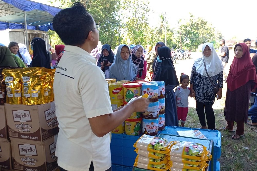 Modal Rp25 Juta, Pasar Murah Digencarkan di Kulonprogo untuk Stabilkan Harga