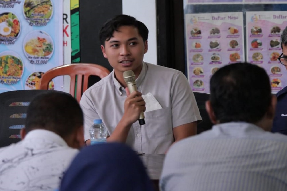 Arief Gobel Berbagi Inspirasi dengan Milenial Gorontalo