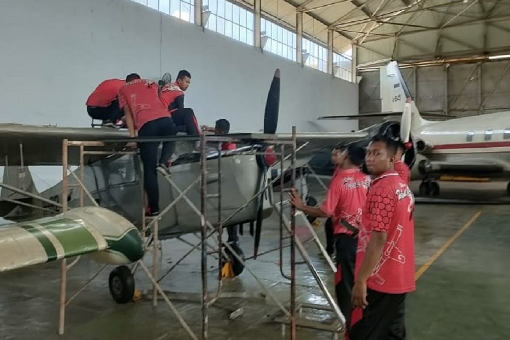 Pesawat Koleksi Museum Pusat TNI AU Dirgantara Mandala Ditata Sesuai Sejarah