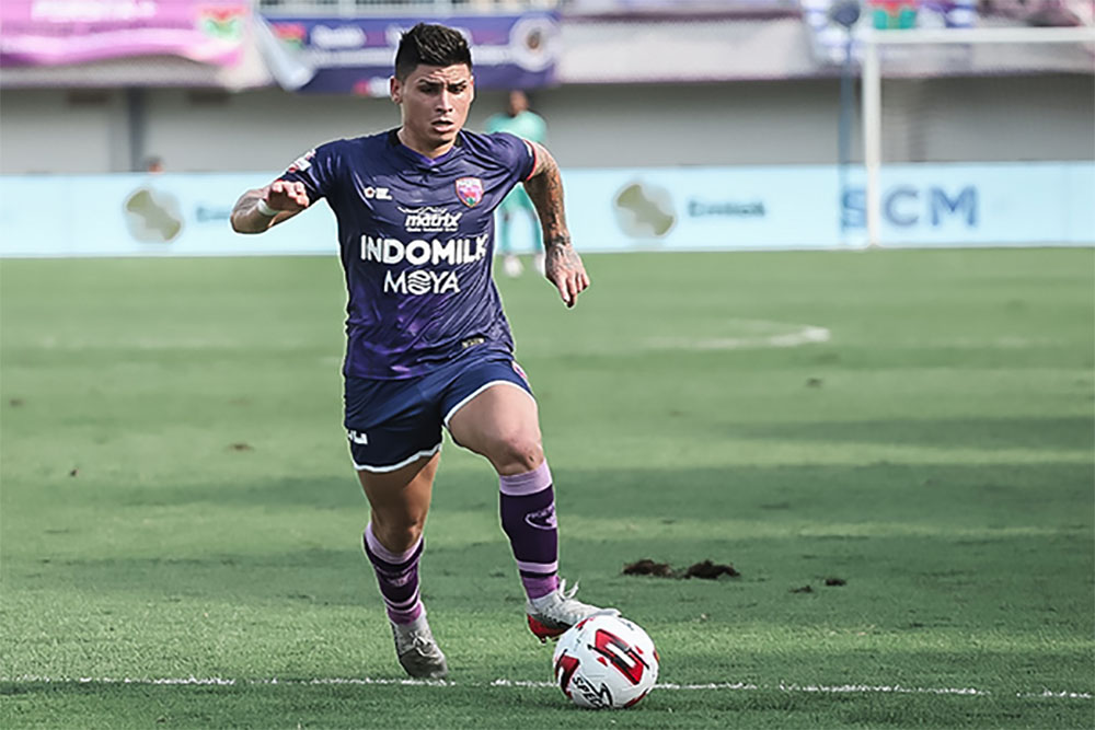 Mateo Bustos Kembali Perkuat Persita di Liga 1