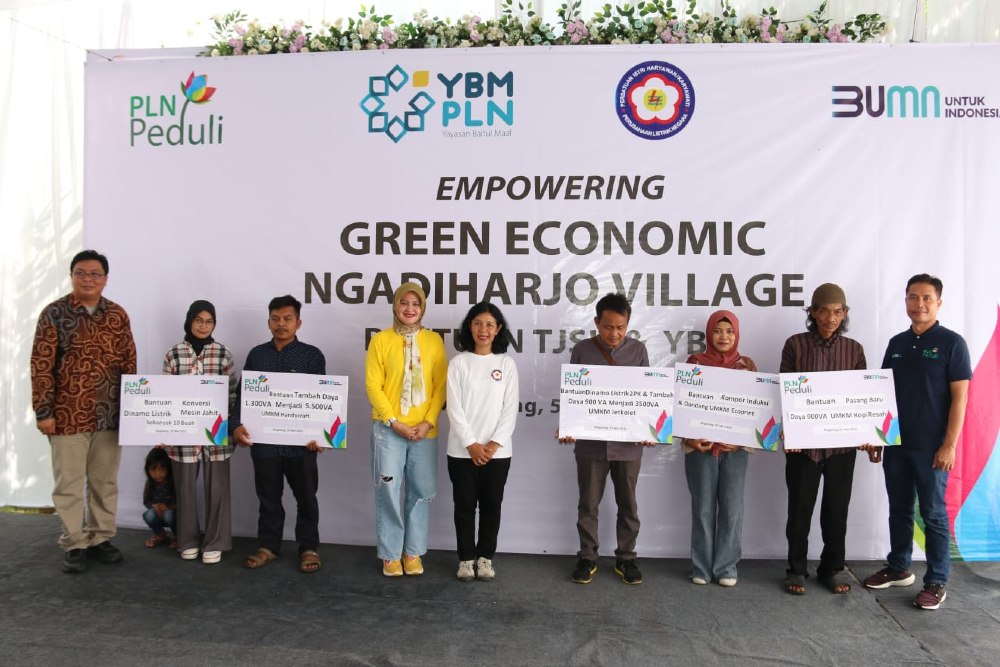 Green Energy untuk Tingkatkan Produktivitas, PLN Bantu UMKM Ngadiharjo dengan Peralatan Ramah Lingkungan