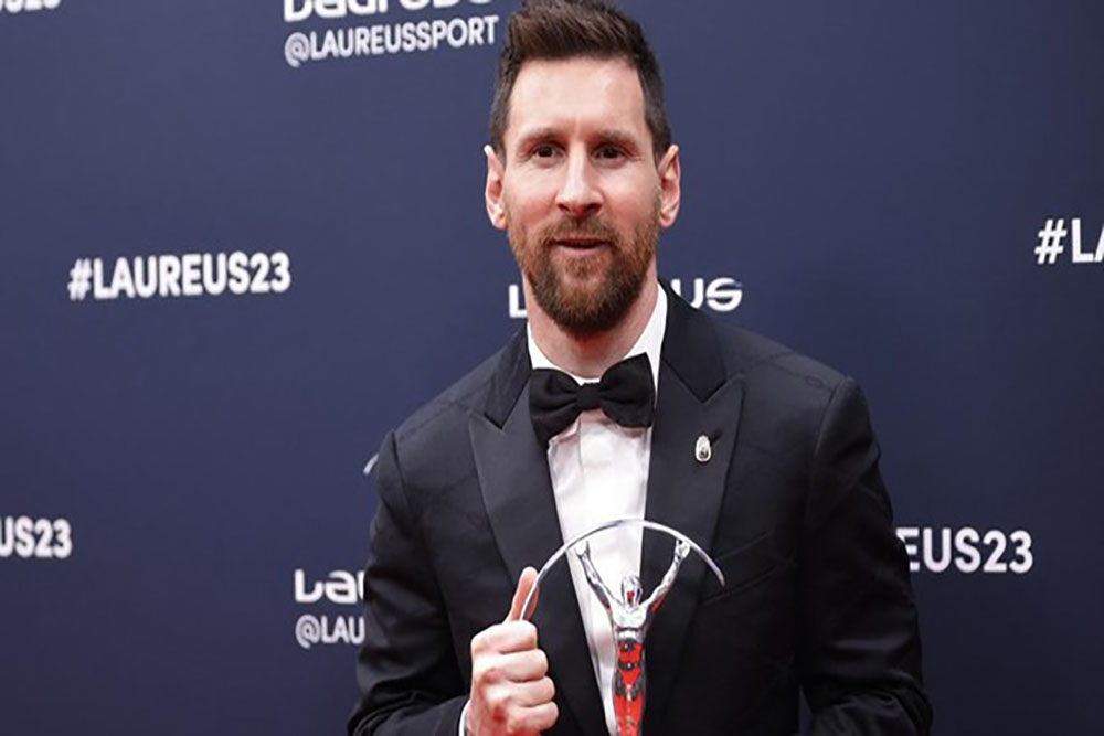 Lionel Messi Raih Penghargaan Laureus Sportsman of the Year 2023