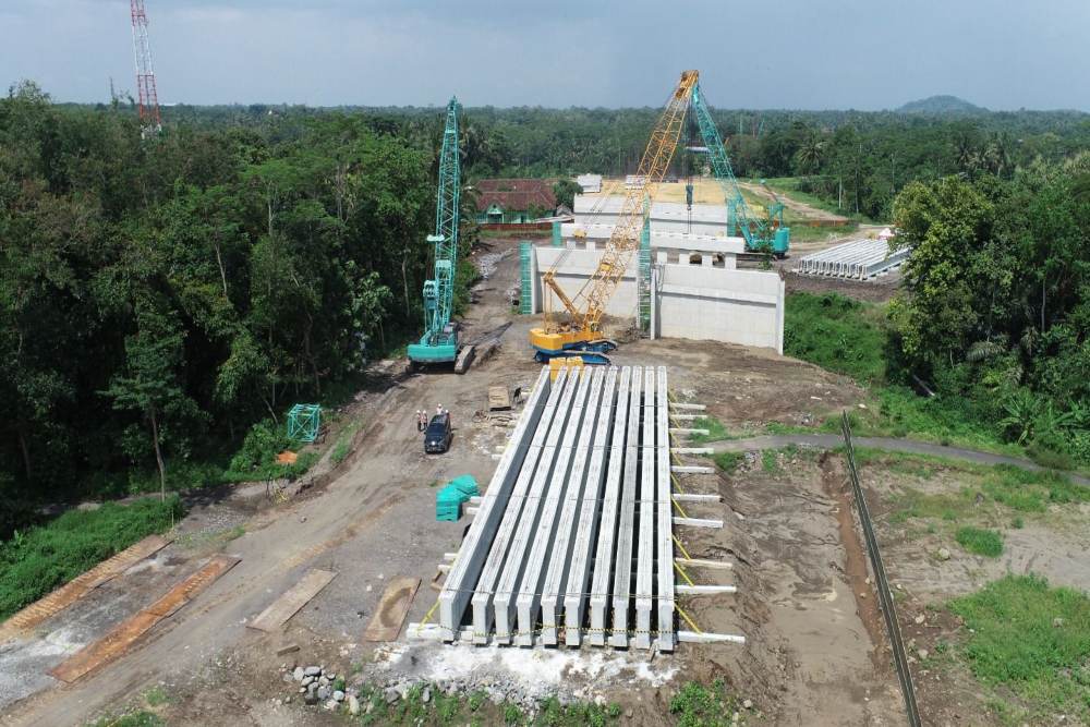 Progres Tol Jogja-Bawen, Instalasi Jembatan Dipasang Perdana Bulan Ini