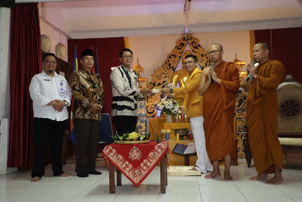 Jelang HUT Sleman ke 107, Umat Budha Gelar Doa Bersama