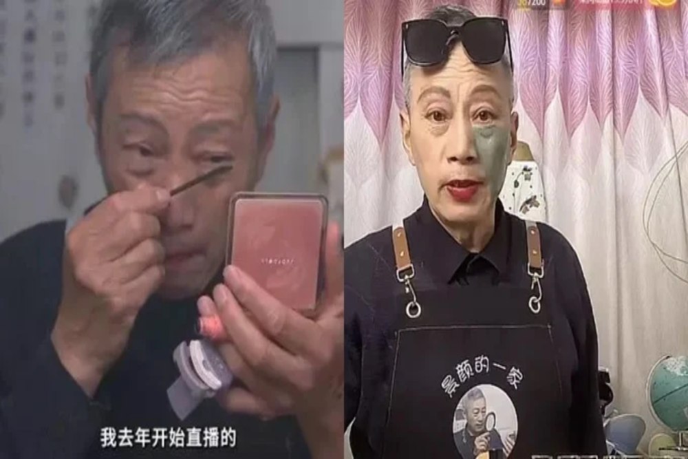 Kakek 72 Tahun Jadi Beauty Vlogger Tertua, Kisah di Baliknya Mengharukan