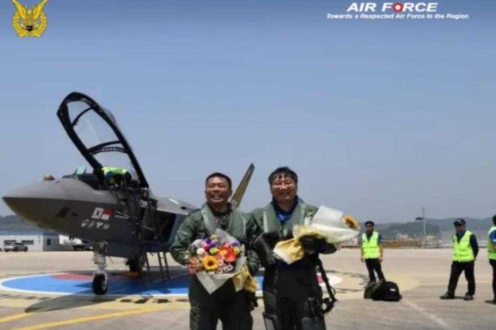 Penerbang Tempur TNI AU Sukses Bawa Pesawat KFX/IFX-21 Boramae